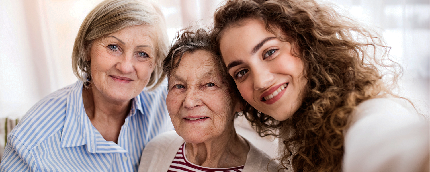 multi generational women